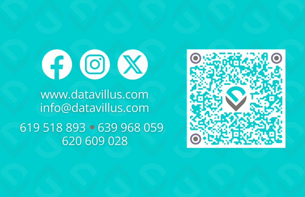 Tarjeta de visita de Datavillus
